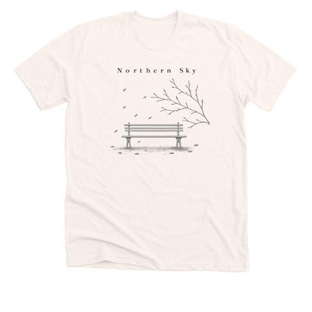 Northern Sky, a Heather Natural Premium Unisex Tee
