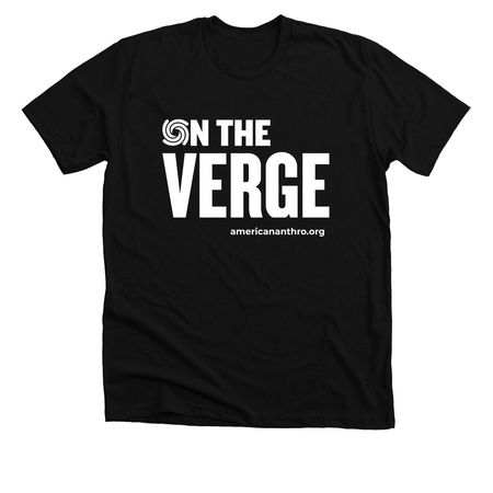On the Verge T-Shirts & Sweatshirts, a Solid Black Blend Premium Unisex Tee