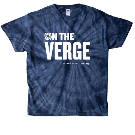 On the Verge T-Shirts & Sweatshirts, a Navy Classic Tie Dye Tee
