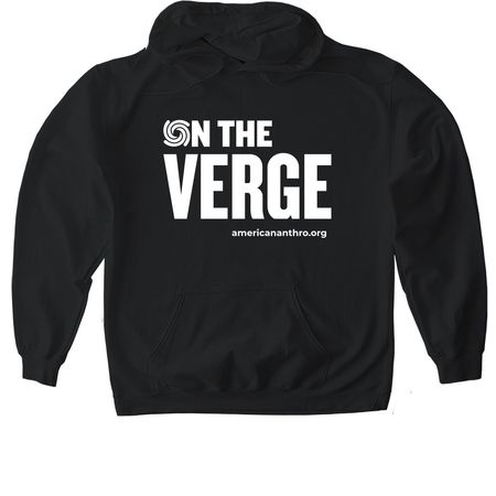 On the Verge T-Shirts & Sweatshirts, a Black Gildan Softstyle Pullover Hoodie