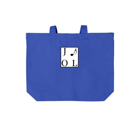 JOL Tote Bags, a True Royal Cotton Canvas Tote Bag