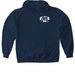 26-27 Merch Line (front design only)&nbsp;, a Navy Gildan Softstyle Pullover Hoodie
