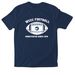 Warren County Career Center Football, a Navy Softstyle Cotton Tee