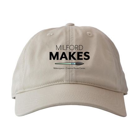 Milford Makes Hats, a Oyster Printed Eco Baseball Cap
