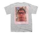 &nbsp;the shirt, a Sport Grey Youth Unisex Tee (back-view)