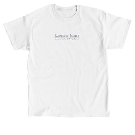 Lavender House, a White Classic Unisex Tee
