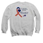 Football Friday!&nbsp;, a Sport Grey Crewneck Sweatshirt (back-view)