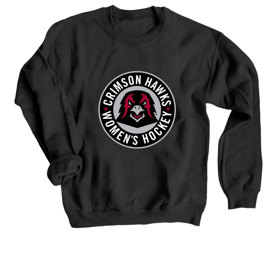 Shirts, a Black Crewneck Sweatshirt