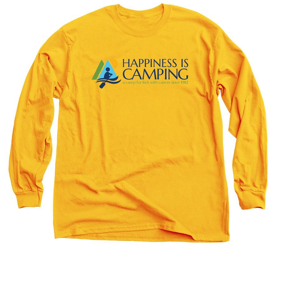 HIC Childhood Cancer Awareness Campaign, a Gold Classic Long Sleeve Tee