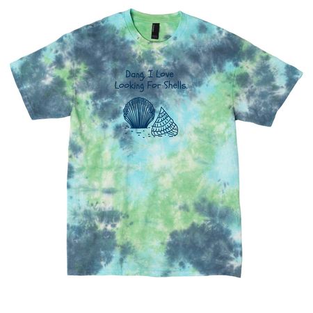Shells, a Planet Earth Colorburst Crystal Tie Dye Tee