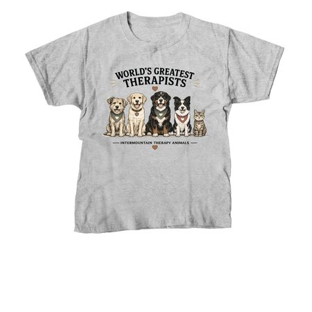 World's Greatest Therapists, a Sport Grey Youth Unisex Tee
