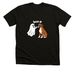Who Rescued Who Halloween Fundraiser, a Black Heather Premium Unisex Tee