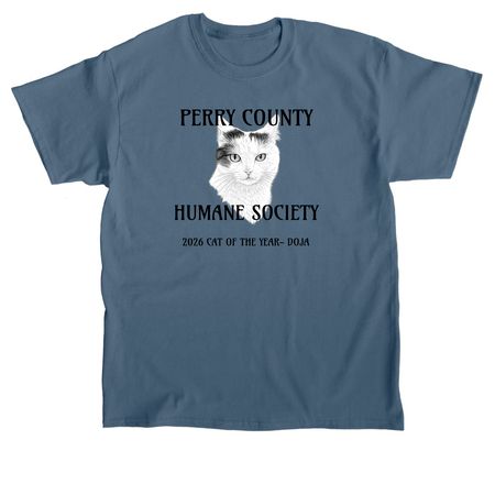 2026 CAT OF THE YEAR, a Indigo Blue Classic Unisex Tee