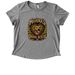 Ladies Mahina?s Ohana Rescue ?hardcore? tees, a Aluminum Grey Allmade Eco Triblend Women?s Scoop Neck Tee