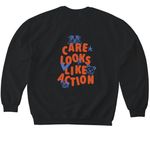 Underdogs Of Philly, a Black Softstyle Crewneck Sweatshirt (back-view)