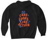 Underdogs Of Philly, a Black Gildan Softstyle Pullover Hoodie (back-view)