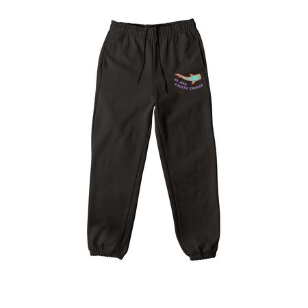Be Mad, Create Change Sweatpants&nbsp;, a Black Premium Heavyweight Jogger
