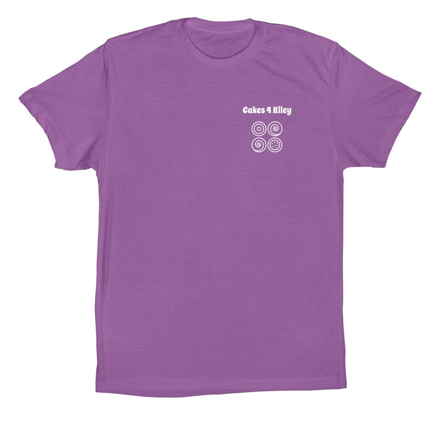 Cakes4Kiley, a Royal Purple Premium Cotton Tee