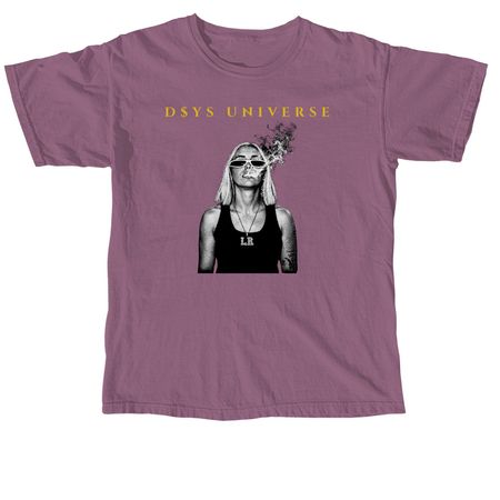 Lextacy x D$YS Universe Collection, a Berry Comfort Colors Unisex Tee