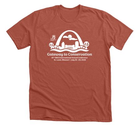 SWCS 2026 AC, a Heather Clay Premium Unisex Tee