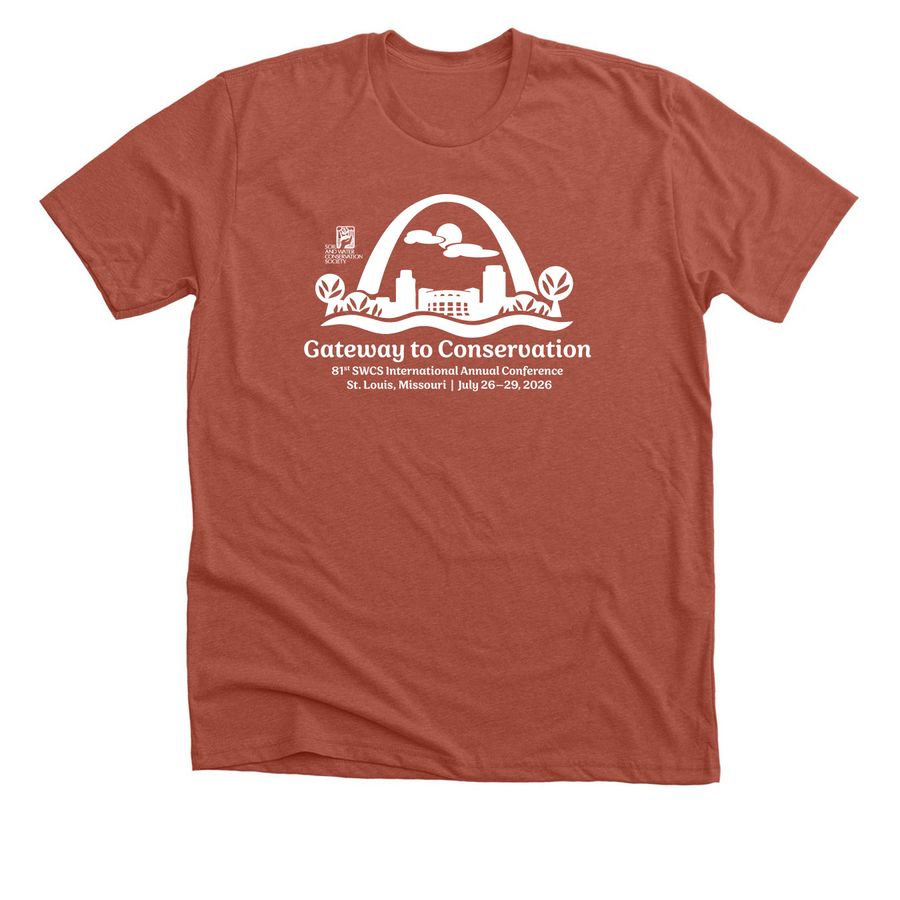 SWCS 2026 AC, a Heather Clay Premium Unisex Tee