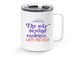 The Way Beyond - Mug, a White Stainless Steel Travel Mug