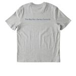 The greatest gift of leadership, a Cool Heather Grey Stanley/Stella Unisex Creator 2.0 Tee (back-view)
