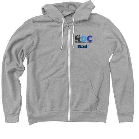 Dad Apparel&nbsp;, a Athletic Heather Zip Up Hoodie
