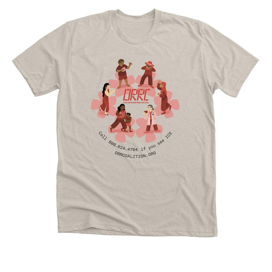 In it Together, a Heather Dust Premium Unisex Tee