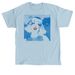 Briar Rose On A T-Shirt, a Light Blue Classic Unisex Tee