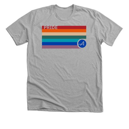 PRIDE ERG Fundraiser 2026, a Athletic Heather Premium Unisex Tee