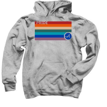 PRIDE ERG Fundraiser 2026, a Sport Grey Pullover Hoodie