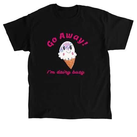 Dairy Busy, a Black Classic Unisex Tee