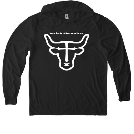 Josiah Showalter | ZUGU Records, a Space Black Allmade Eco Triblend Hoodie Tee