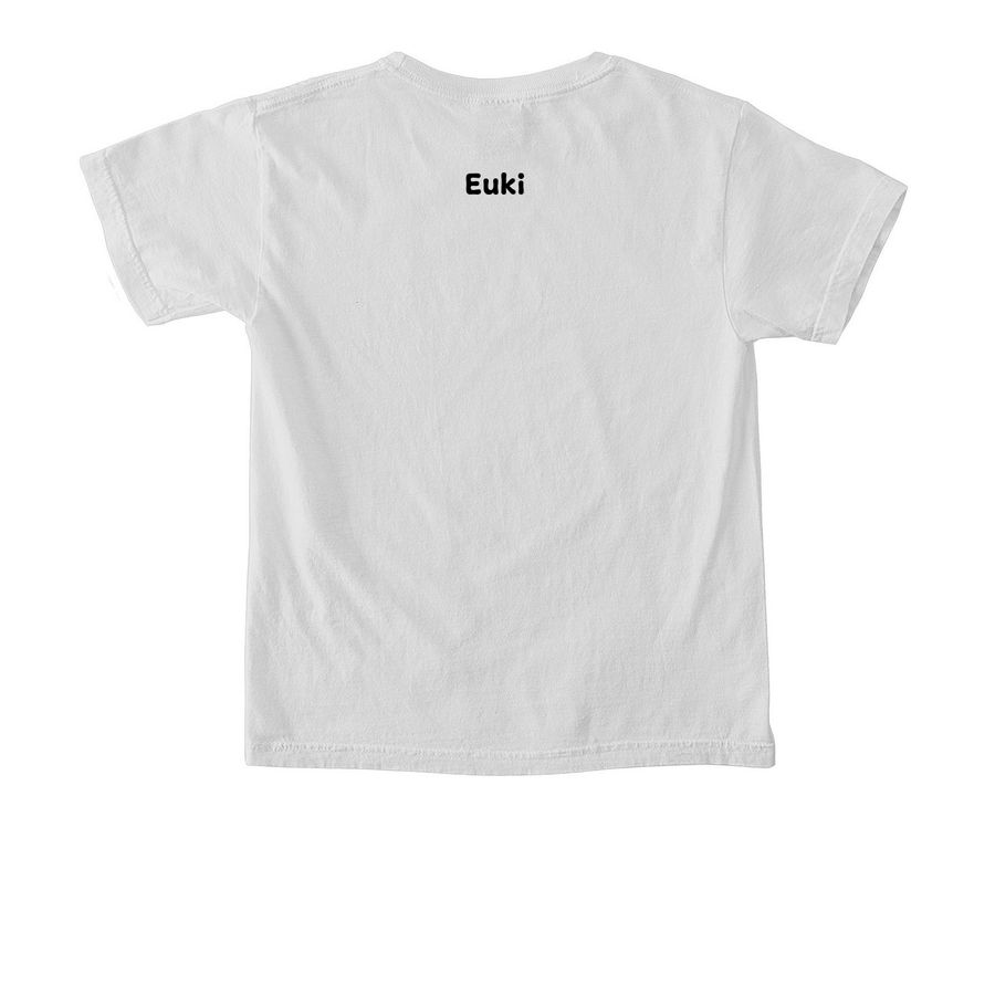 Abortion Yes! Surveillance No! - White Tee, a White Comfort Colors Youth Tee (back-view)