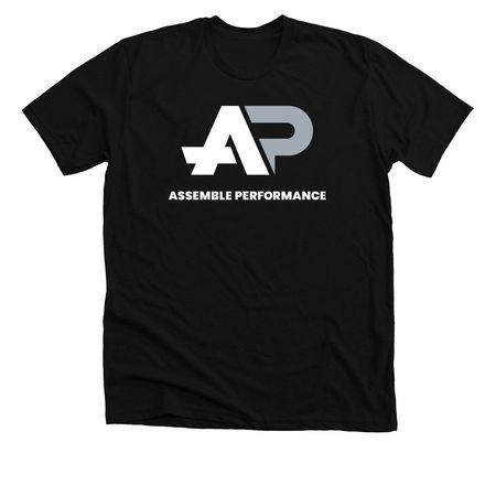 Assemble Performance, a Solid Black Blend Premium Unisex Tee