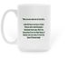 ? Dochartaigh&nbsp;Clann Association Mug, a White Large Coffee Mug (back-view)