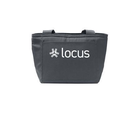 Locus Lunchbag, a Grey Steel Insulated Lunch Tote