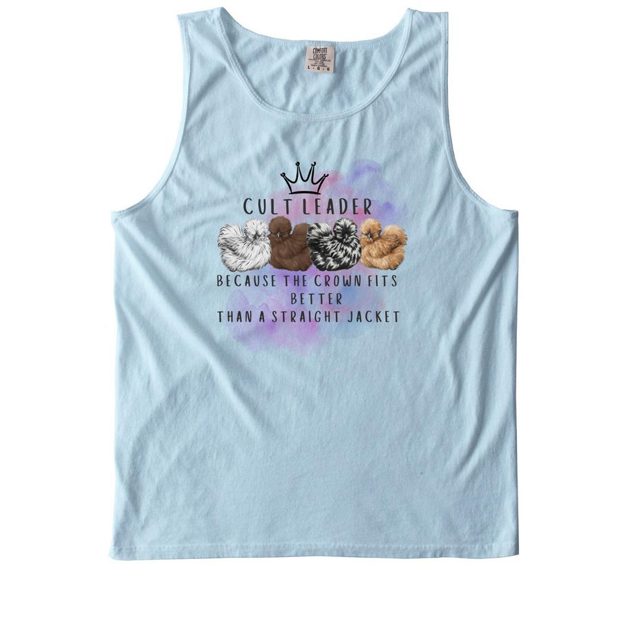 Team Crown or Team Jacket, a Chambray Comfort Colors Tank Top