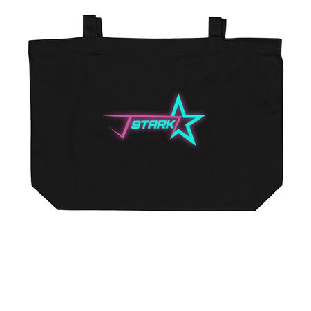 The Tote, a Black Large Organic Cotton Tote Bag