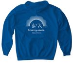 Classic KMA, a Royal Gildan Softstyle Pullover Hoodie (back-view)