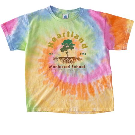 Heartland Montessori Back to School 2026, a Eternity Youth Tie Dye Tee