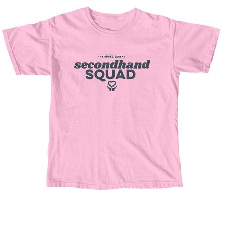 Secondhand Squad Breast Cancer Campaign, a Blossom Comfort Colors Unisex Tee