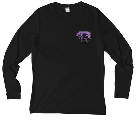 Classic Mini Performance&nbsp;, a Black Women's UV Performance Long Sleeve Tee