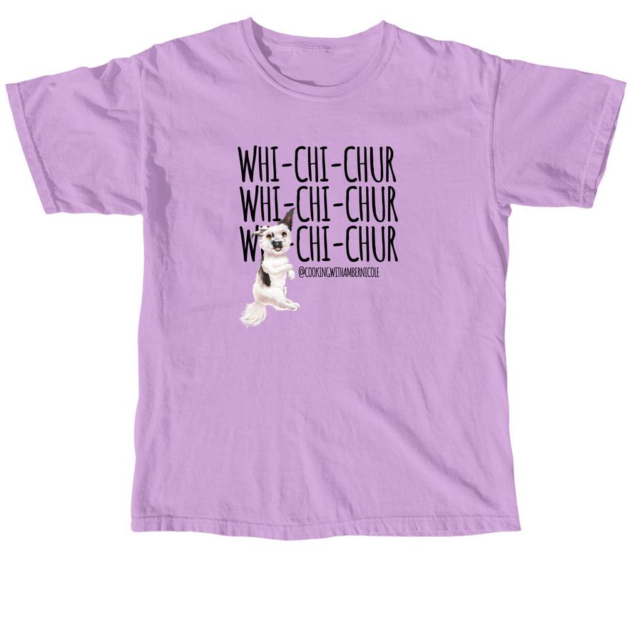 ?Whi-chi-chur?, a Neon Violet Comfort Colors Unisex Tee