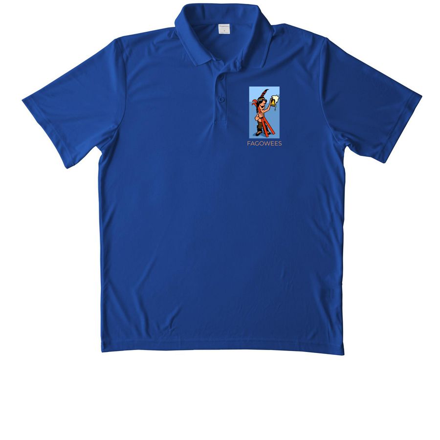 FAGOWEES Ski Club - Spring Apparel, a True Royal Unisex Performance Polo