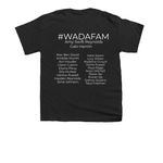 Nationals T-shirts, a Black Youth Unisex Tee (back-view)