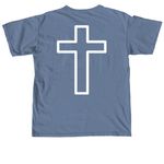 Josiah Showalter | ZUGU Records, a Blue Jean Comfort Colors Unisex Tee (back-view)