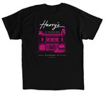Harry's Anniversary T-Shirt, a Black Classic Unisex Tee (back-view)