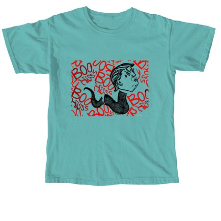 Boo Hiss, a Seafoam Comfort Colors Unisex Tee